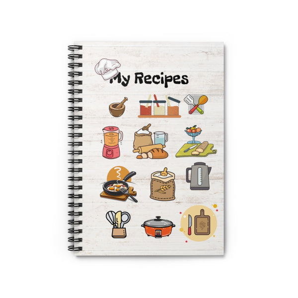 My Recipes - Spiral Notebook