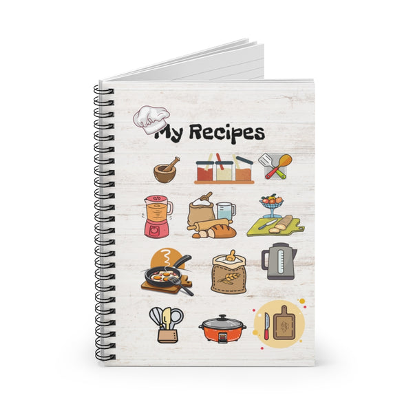 My Recipes - Spiral Notebook