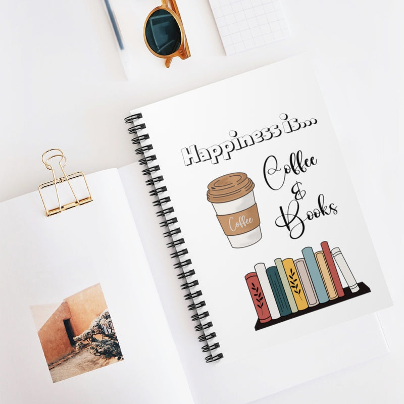 Happiness is... - Spiral Notebook