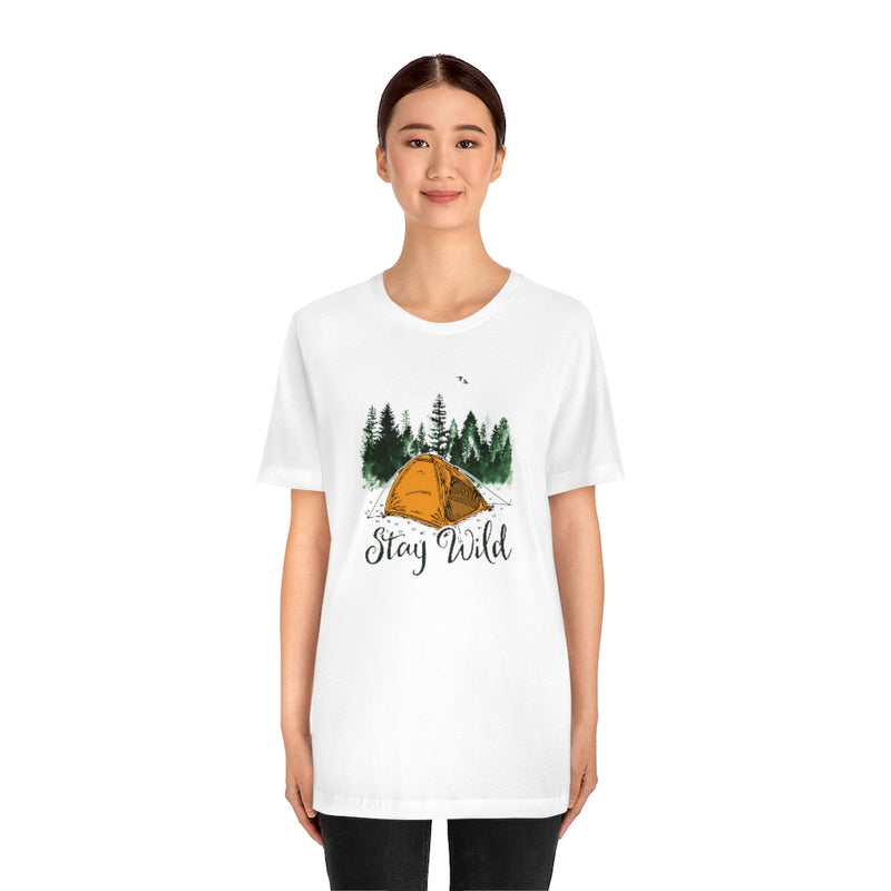 Stay Wild - Jersey Short Sleeve Tee