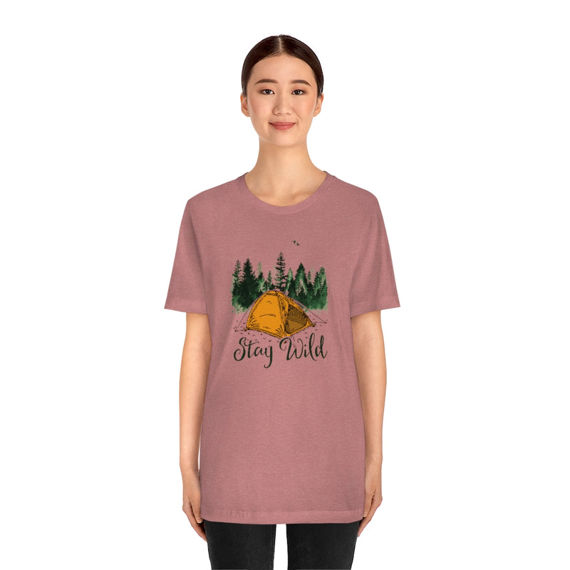 Stay Wild - Jersey Short Sleeve Tee