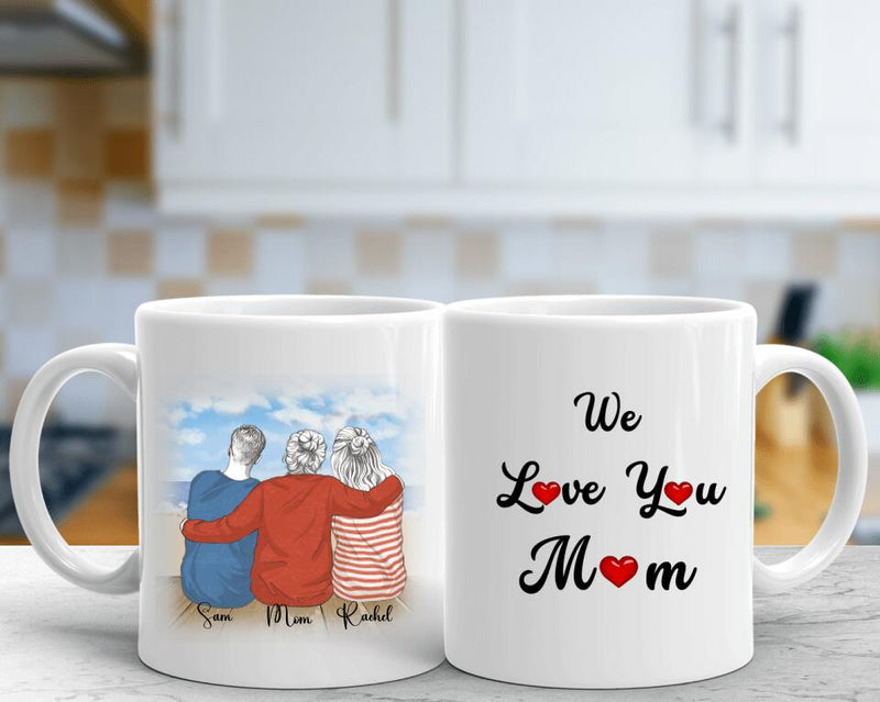 love you mom personalized mug