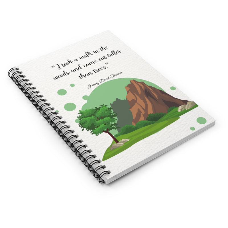 Walk in the Woods - Spiral Notebook