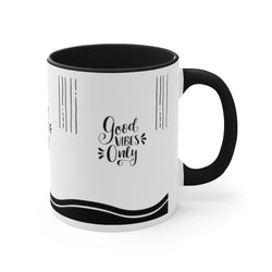 Good Vibes - Two Tone Mug 11oz