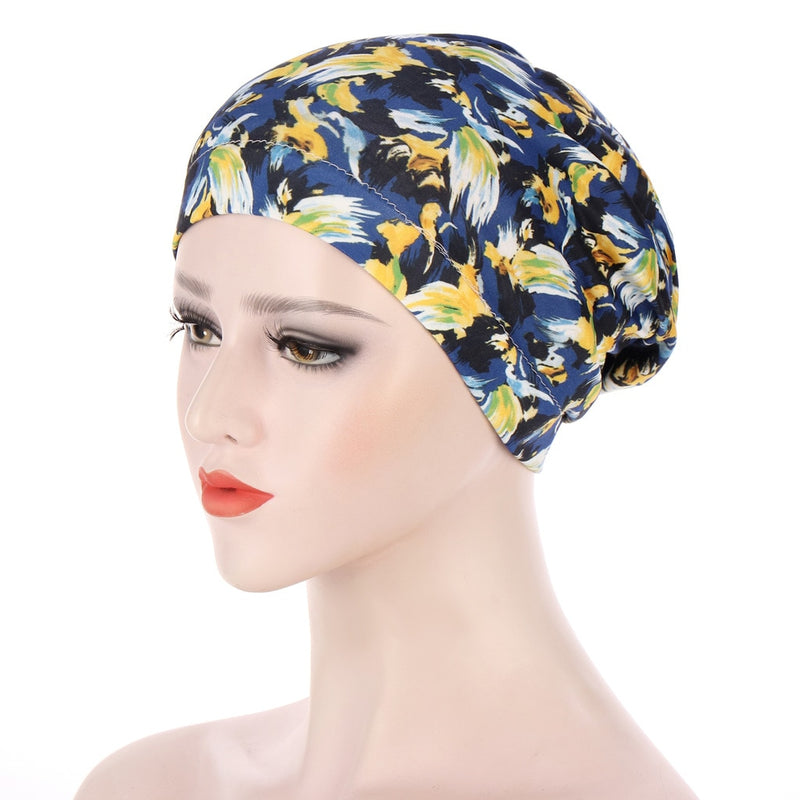 Elastic Turban Cap