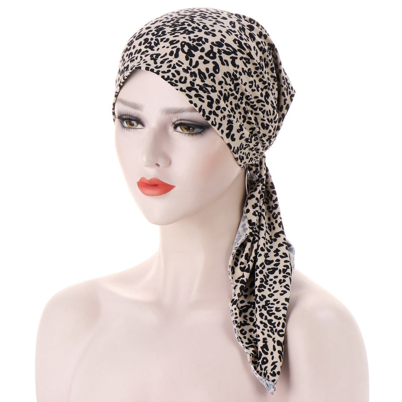 Elastic Turban Cap