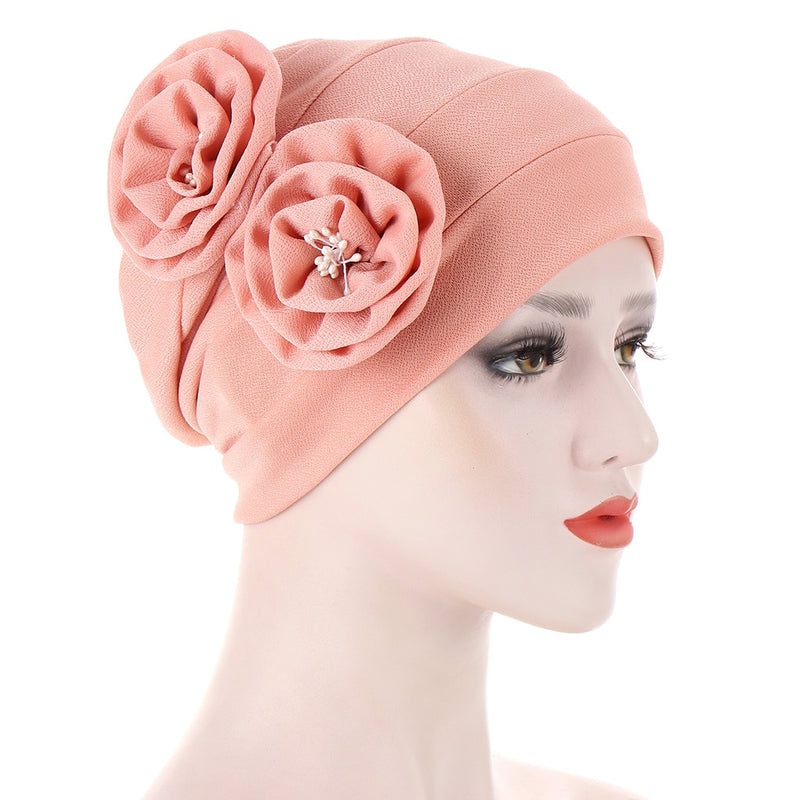 Elastic Turban Cap