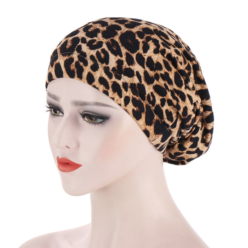 Elastic Turban Cap