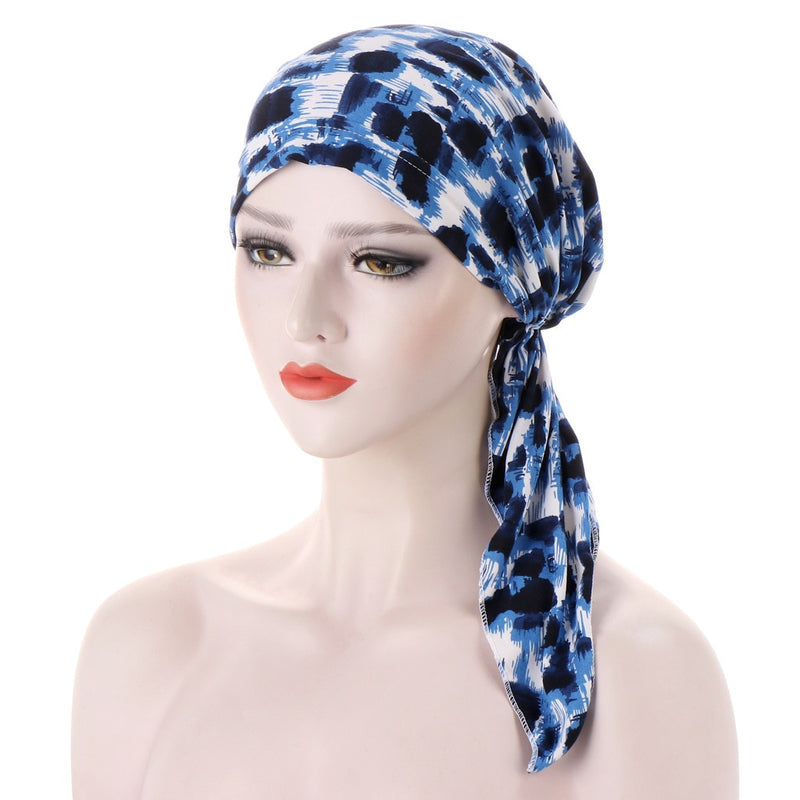 Elastic Turban Cap