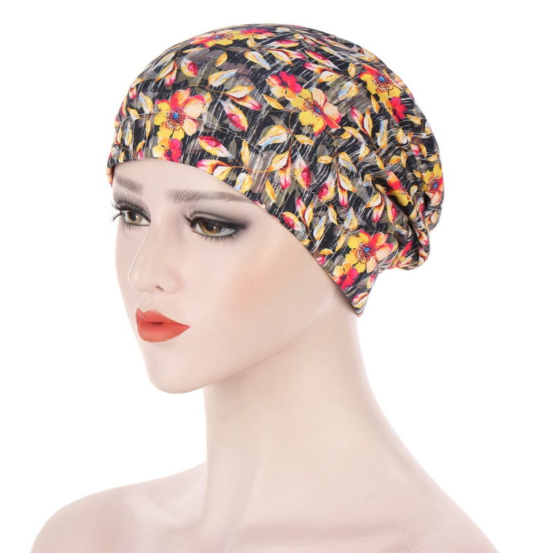 Elastic Turban Cap