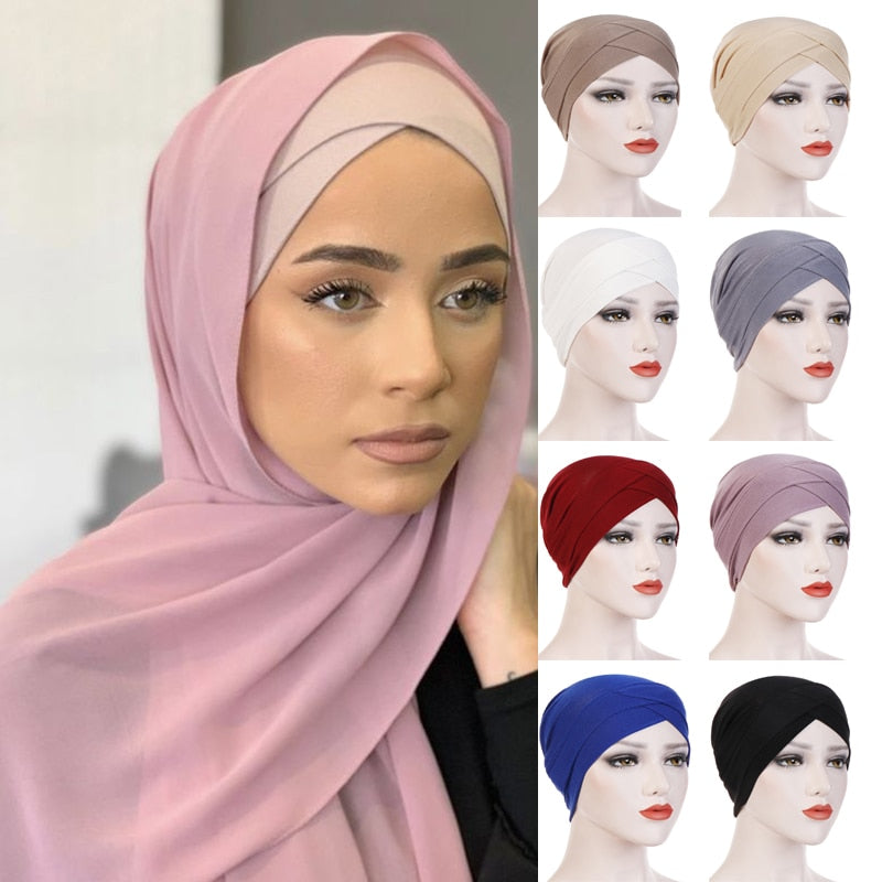 Criss Cross Hijab Underscarf