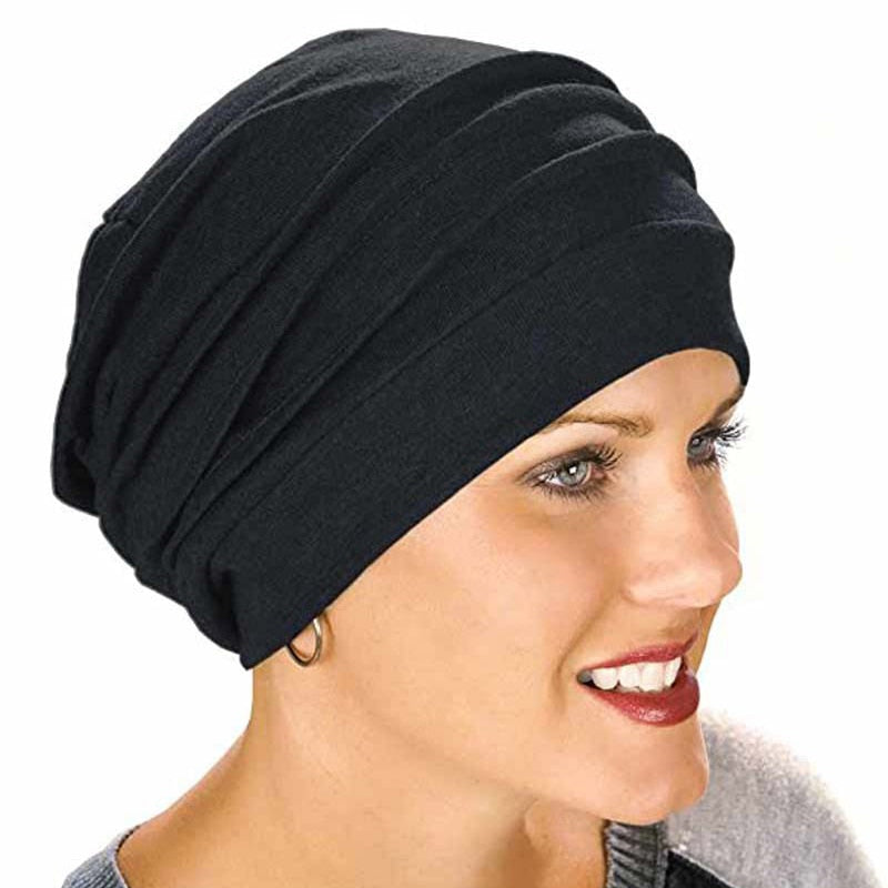 Elastic Turban Cap