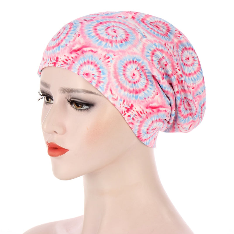 Elastic Turban Cap