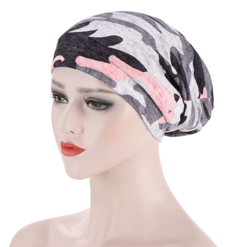 Elastic Turban Cap