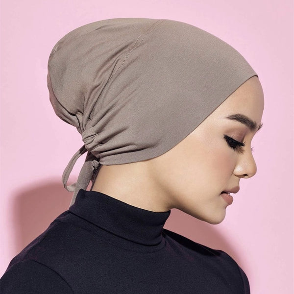 Tie Back Hijab Caps