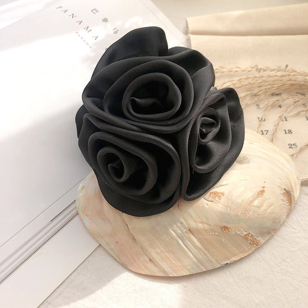 Rose Flower Hair Clip