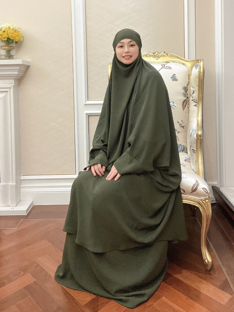 Jilbab + Khimar - 2 Piece Set