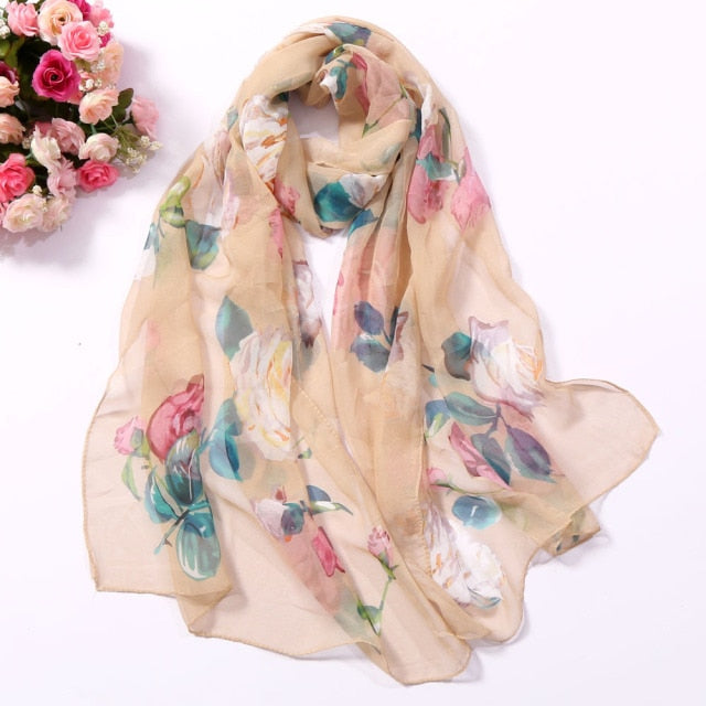 Chiffon Printed Scarves