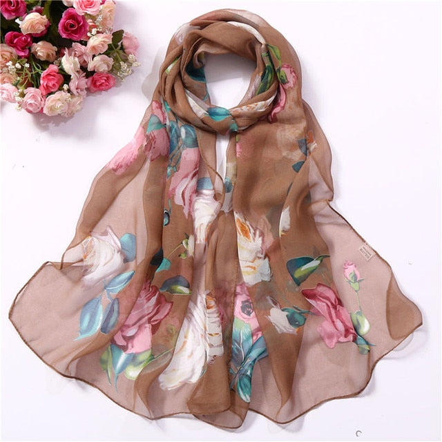 Chiffon Printed Scarves