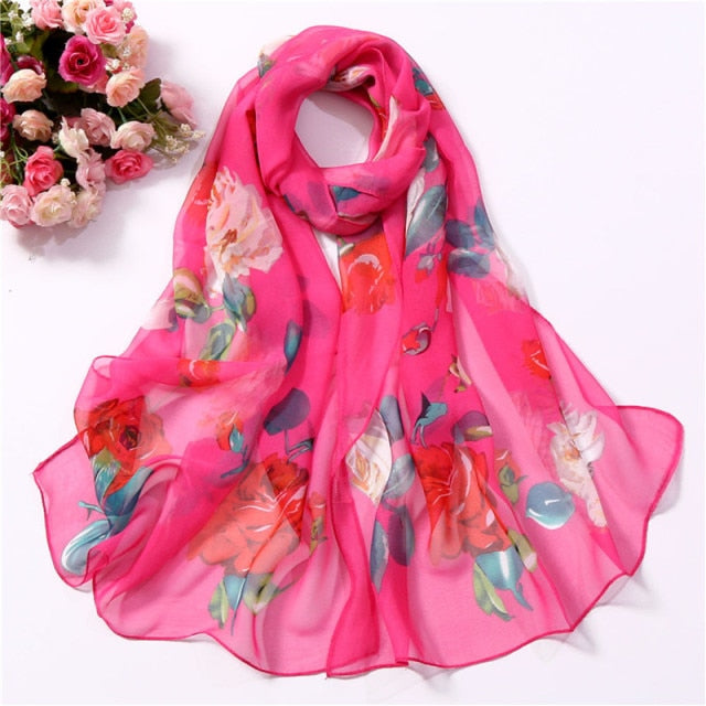 Chiffon Printed Scarves