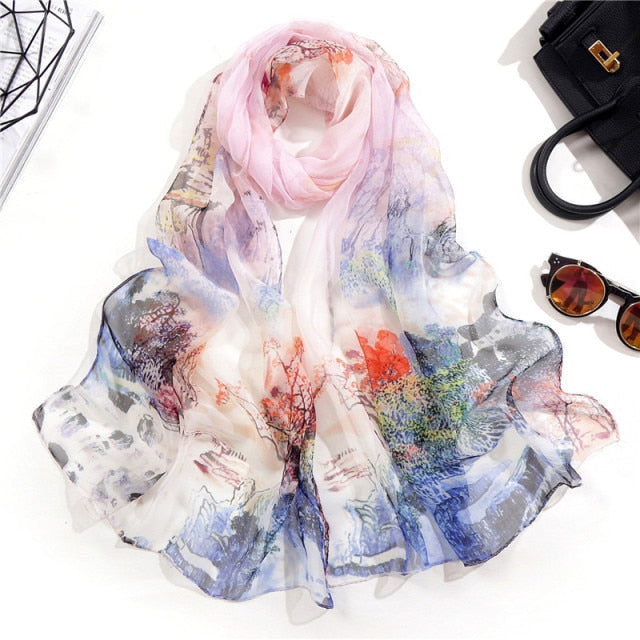 Chiffon Printed Scarves