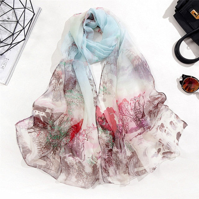 Chiffon Printed Scarves