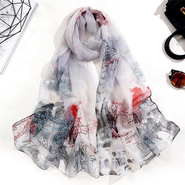 Chiffon Printed Scarves