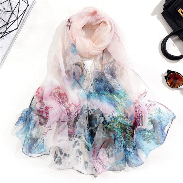 Chiffon Printed Scarves