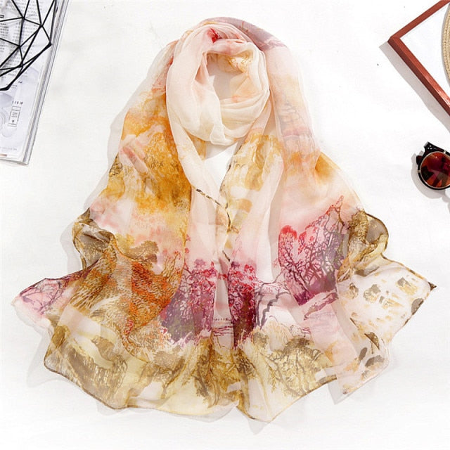 Chiffon Printed Scarves