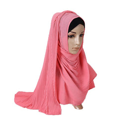 Jersey Pleated Hijab