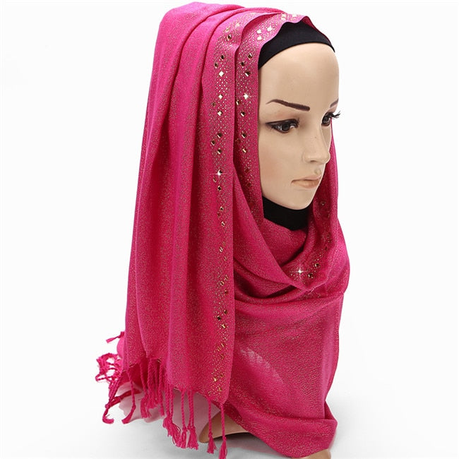 Crystal Edged Hijab