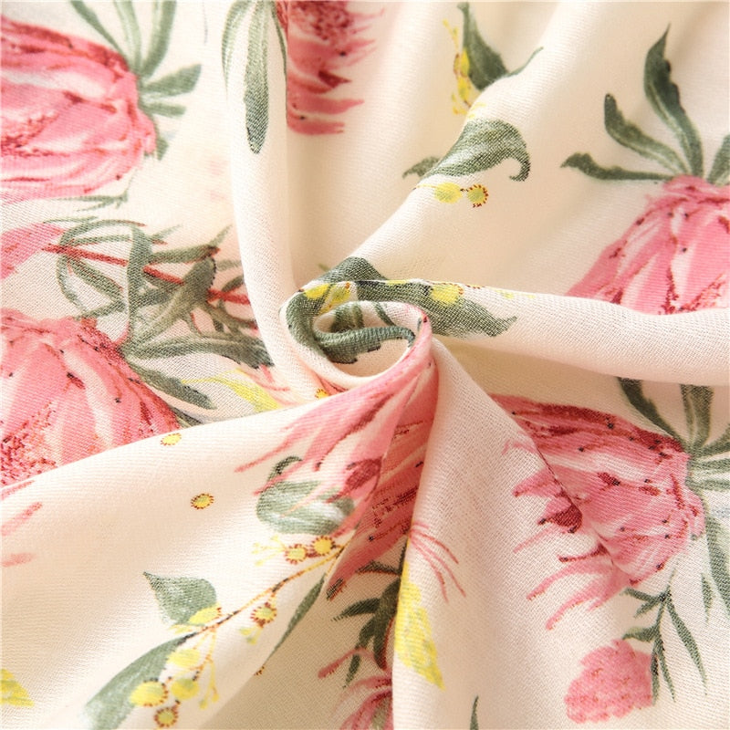 Tulip Print Scarf