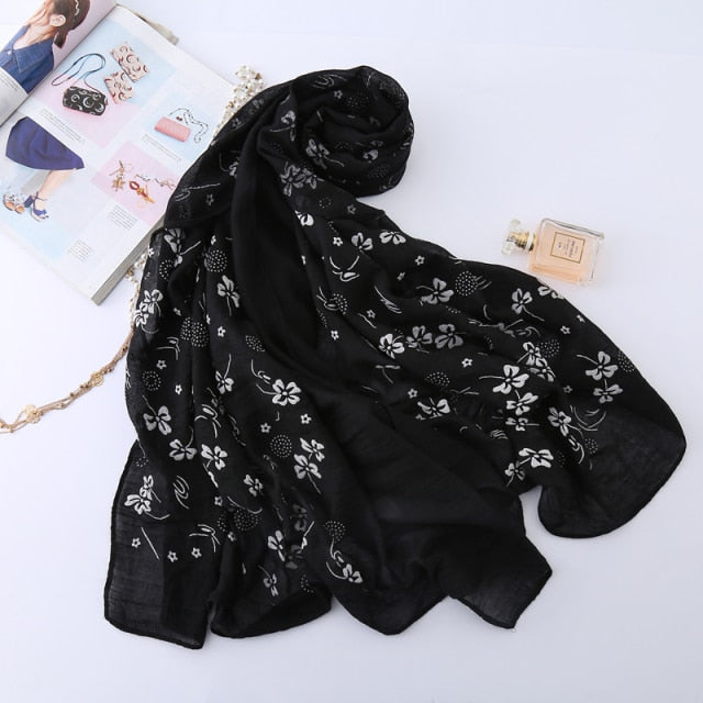 Elegant Print Scarf