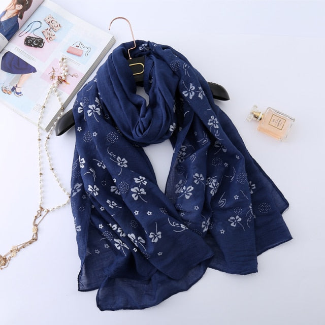 Elegant Print Scarf