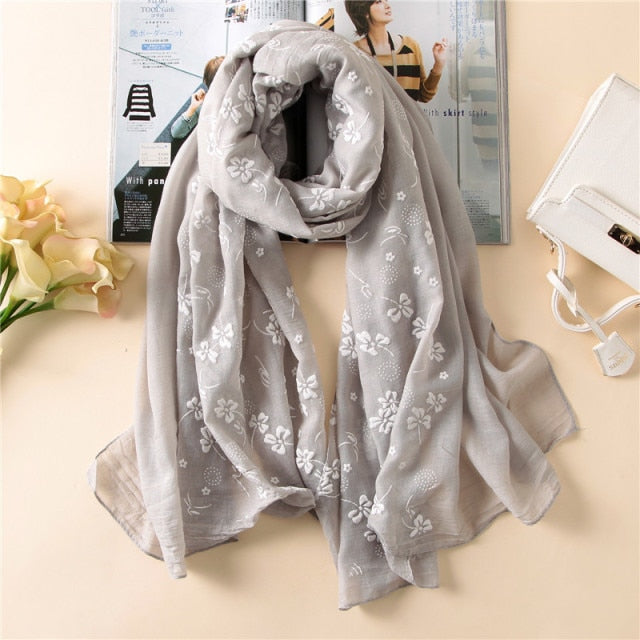 Elegant Print Scarf