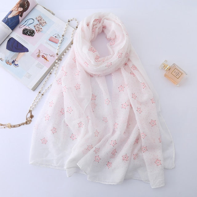 Elegant Print Scarf