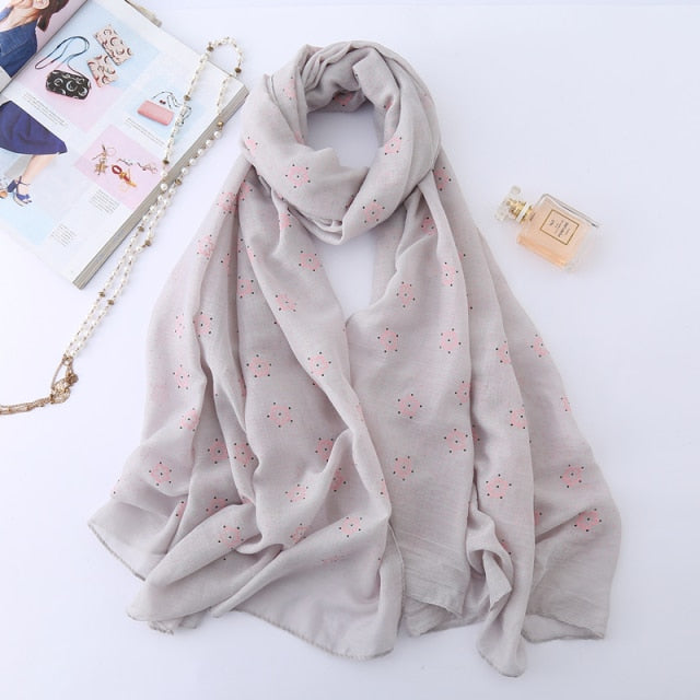 Elegant Print Scarf