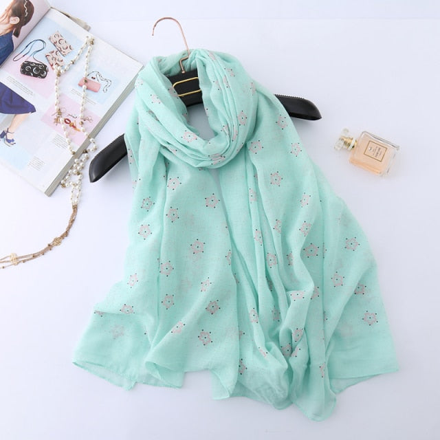 Elegant Print Scarf