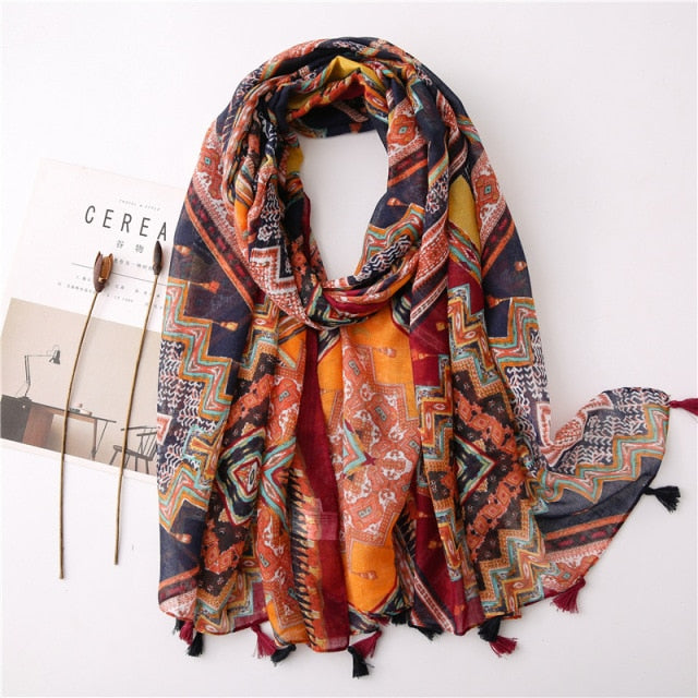 Bohemia Print Scarf