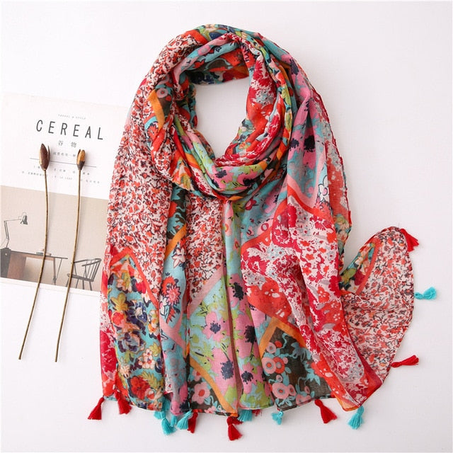 Bohemia Print Scarf