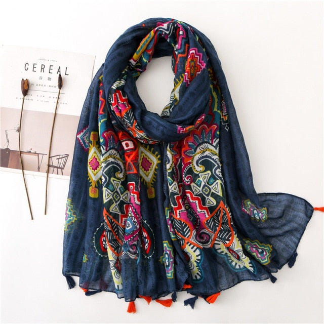 Bohemia Print Scarf