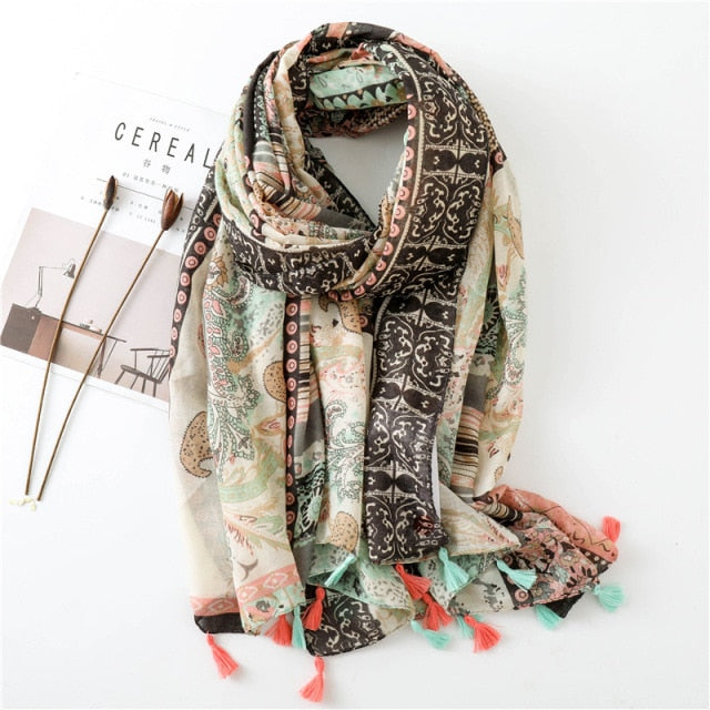 Bohemia Print Scarf