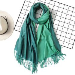 Solid Colored Reversible Shawls