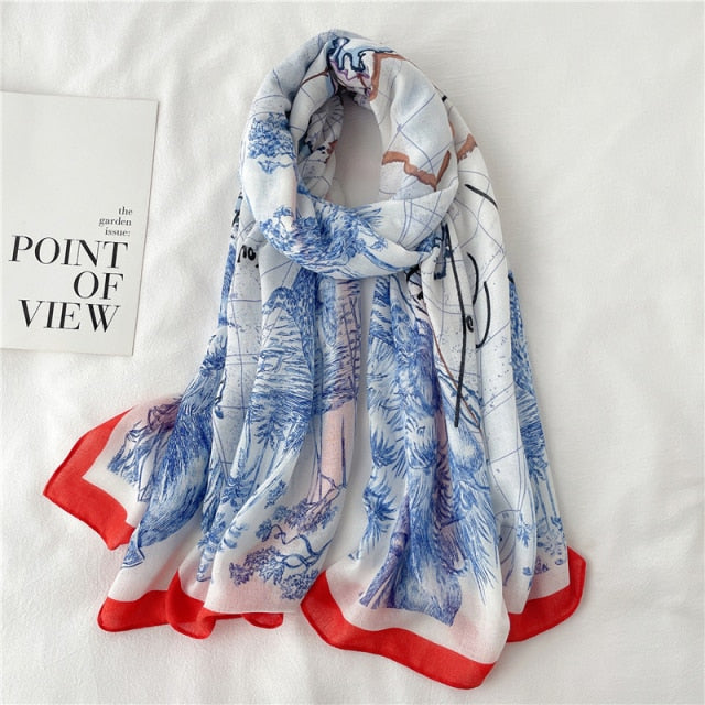 Cotton Print Scarves