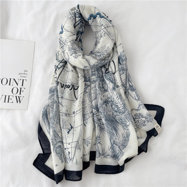 Cotton Print Scarves